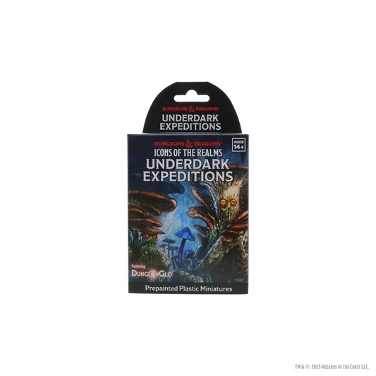 D&D Icons of the Realms Miniatures: Underdark Expeditions- Booster Pack