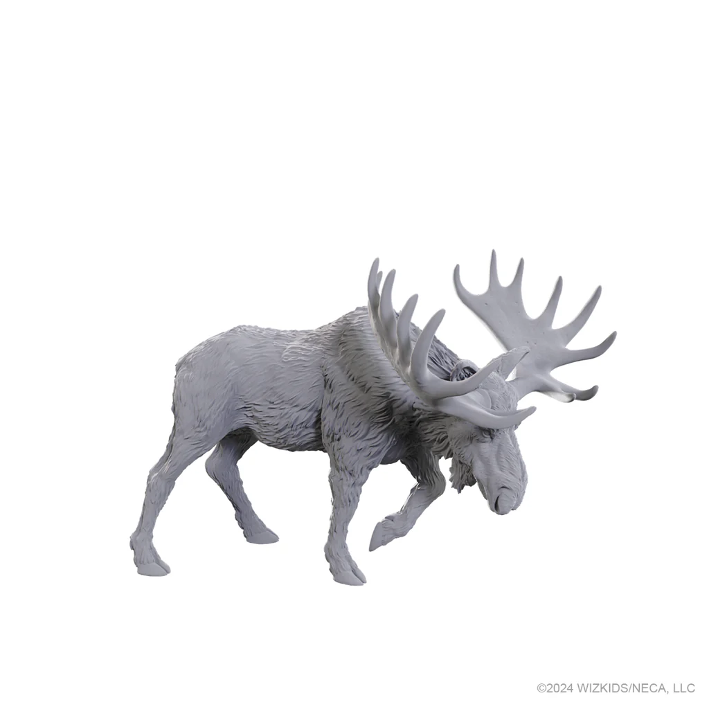 Deep Cuts Unpainted Miniatures: W25 - Bull Moose