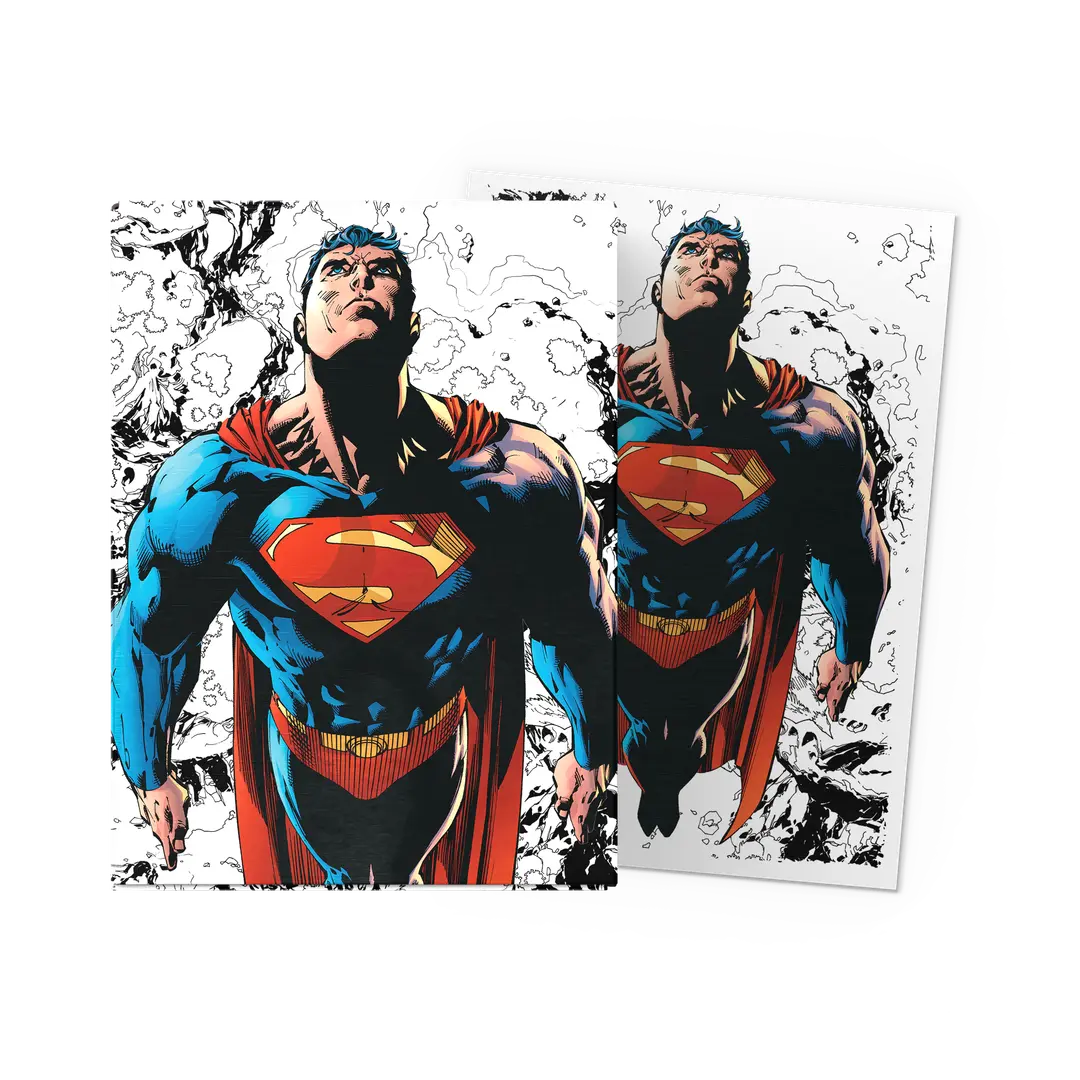 Dragon Shield - Superman Core (Color Variant) Matte Dual Sleeves (100)