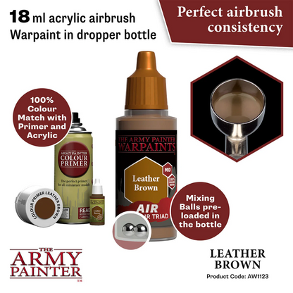 The Army Painter - Air Colour Triad Leather Brown