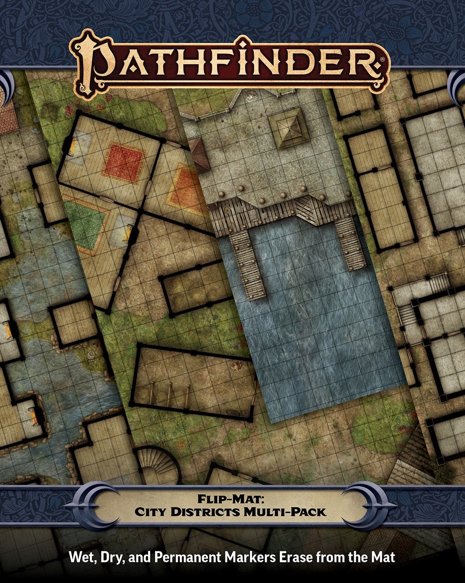 Pathfinder RPG: Flip-Mat - City Districts Multipack