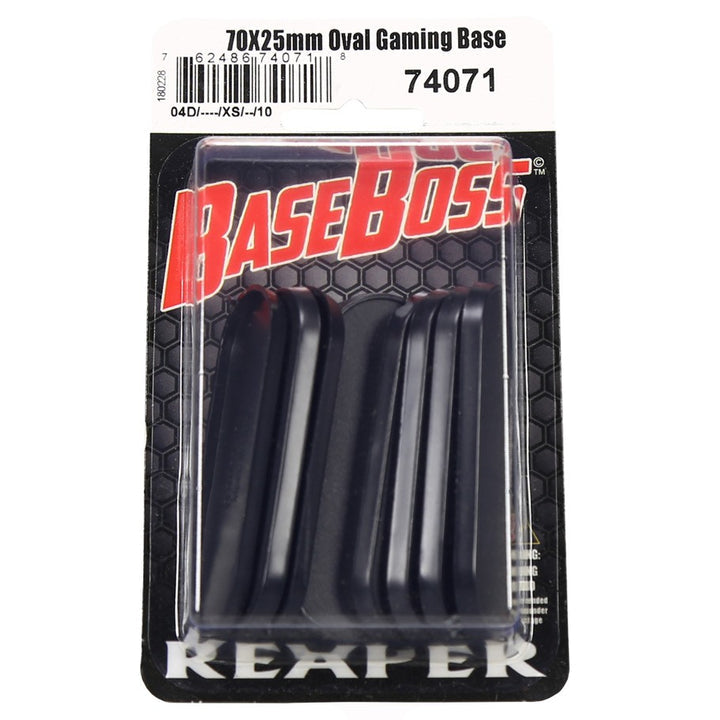 70x25MM Oval Gaming Base
