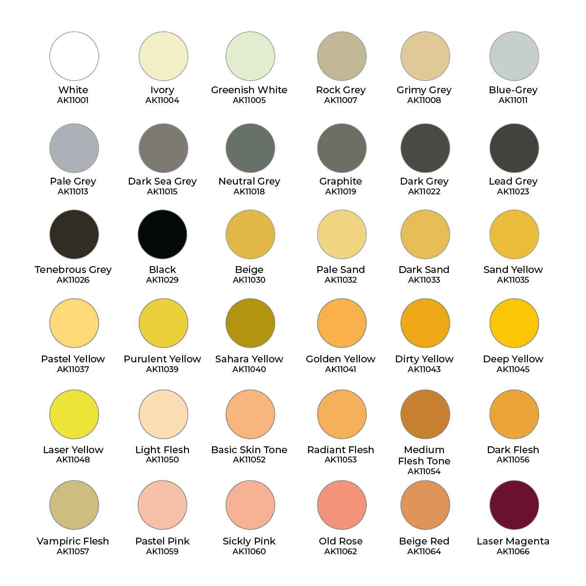 AK Interactive - 3GEN: WarGame Paint it all Box x108