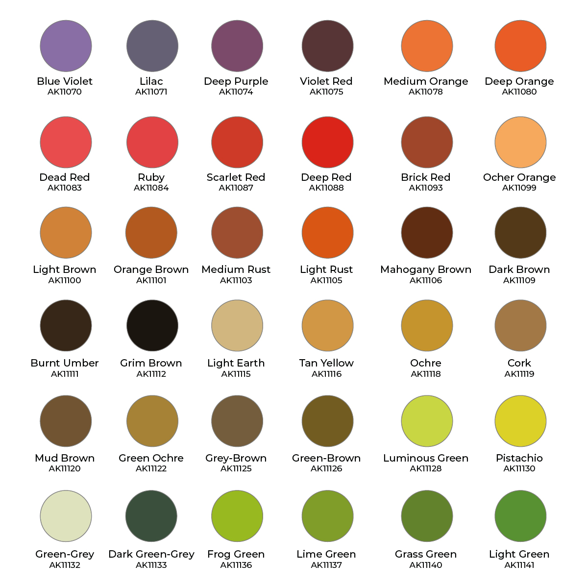 AK Interactive - 3GEN: WarGame Paint it all Box x108