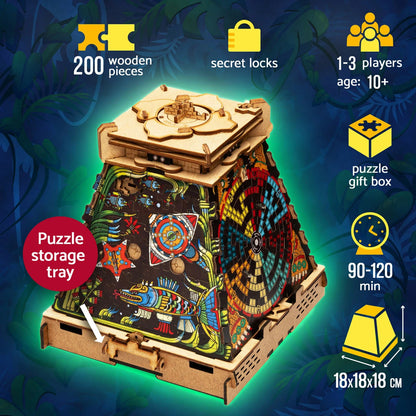 Clue Puzzle, The Aztec Pyramid of the Sun