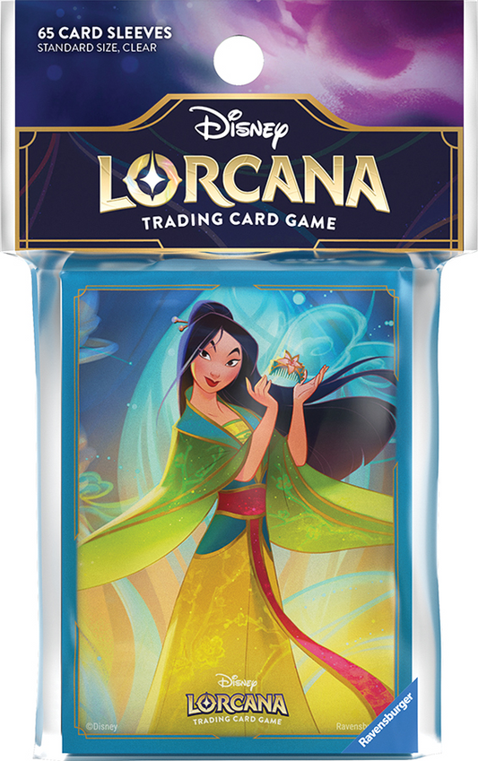 Disney Lorcana TCG: Fabled - Card Sleeves, Mulan