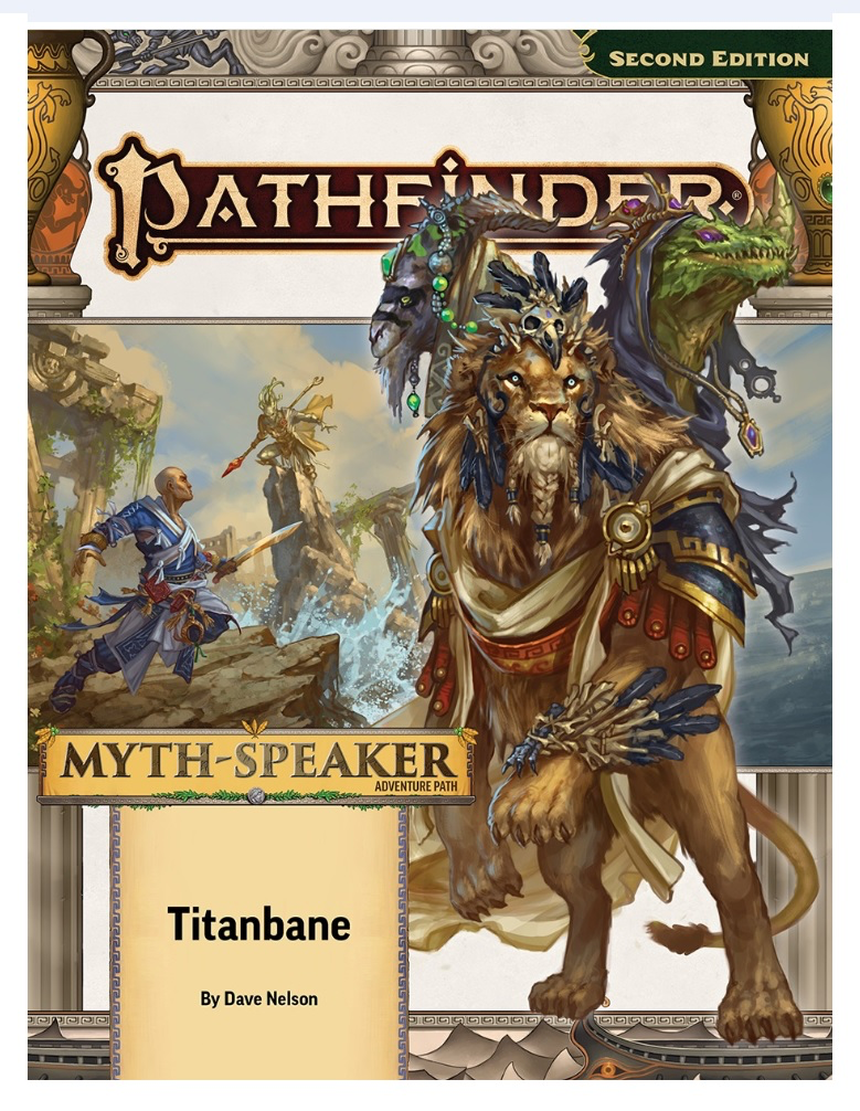 Pathfinder RPG: Adventure Path - Myth-Speaker 3 of 3 - Titanbane (P2)