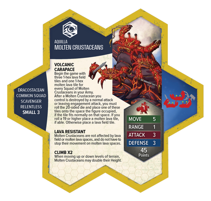 Heroscape: Boiling Tension, Molten Crustaceans and Tanuki Tricksters