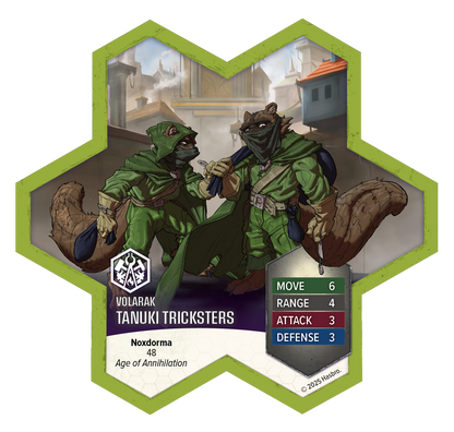 Heroscape: Boiling Tension, Molten Crustaceans and Tanuki Tricksters