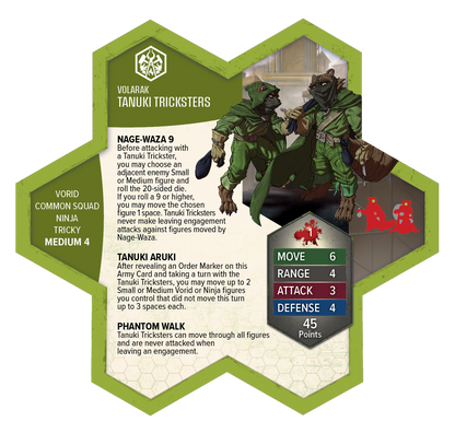 Heroscape: Boiling Tension, Molten Crustaceans and Tanuki Tricksters