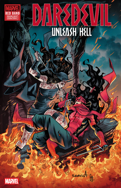 Daredevil: Unleash Hell - Red Band #1 Stephanie Hans Variant [Polybagged] Mini Series Bundle