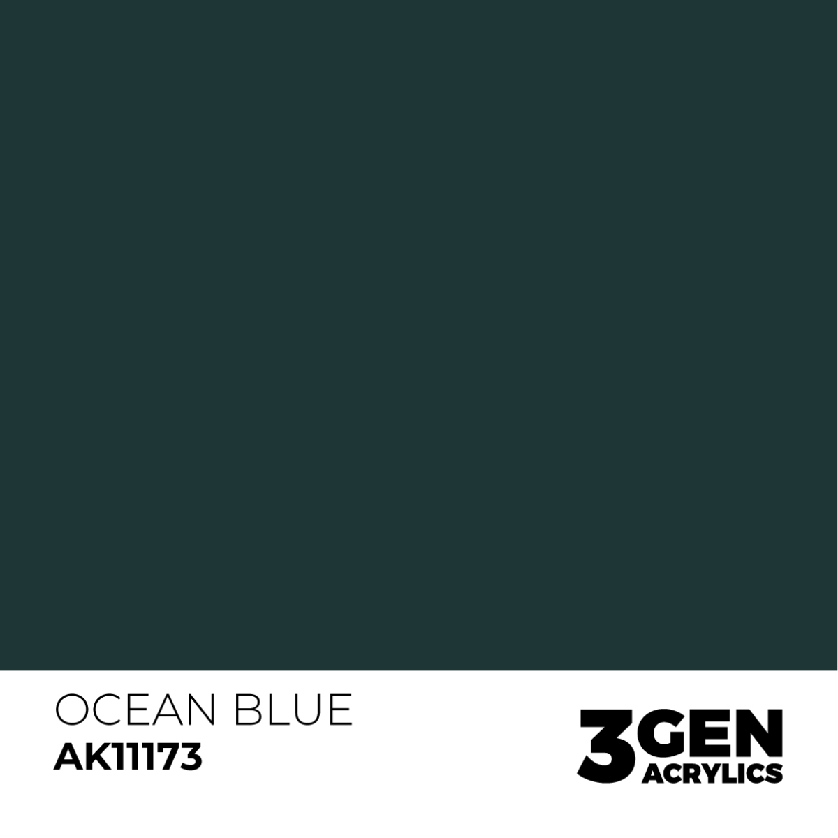AK Interactive 3G Acrylic Paint: Ocean Blue - Standard