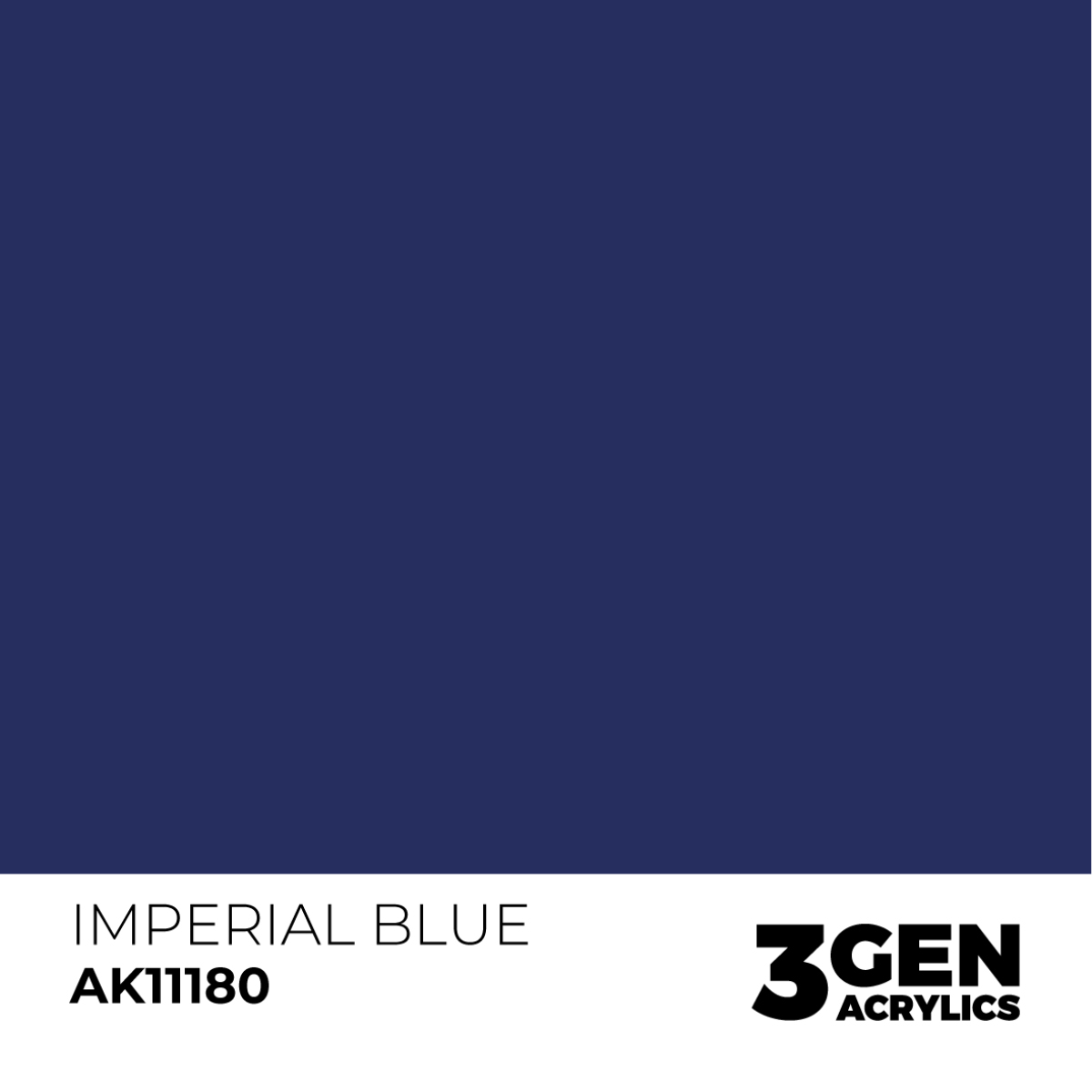 AK Interactive 3G Acrylic Paint: Imperial Blue - Standard