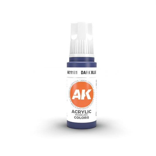 AK Interactive 3G Acrylic Paint: Dark Blue - Standard