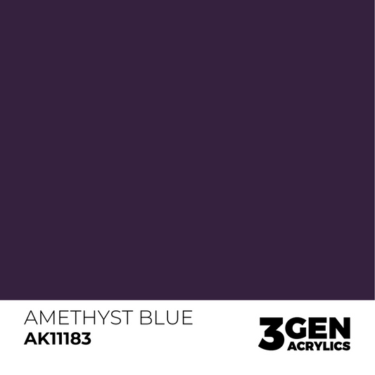 AK Interactive 3G Acrylic Paint: Amethyst Blue - Standard