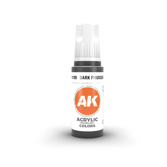 AK Interactive 3G Acrylic Paint: Dark Prussian Blue - Standard