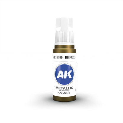 AK Interactive 3G Acrylic Paint: Bronze - Metallic