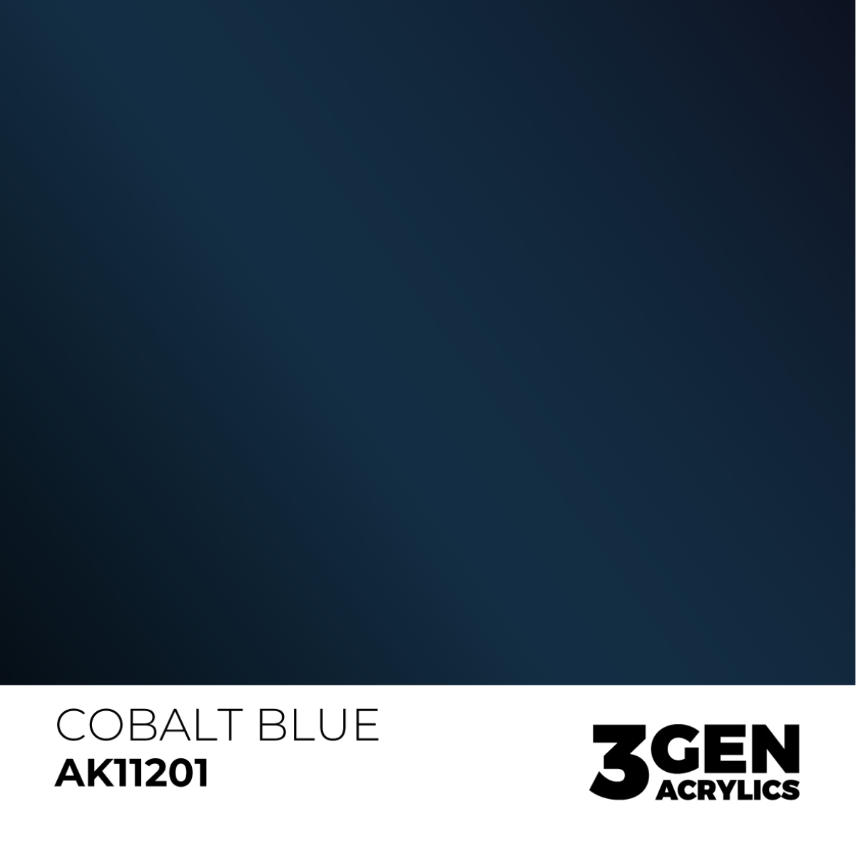 AK Interactive 3G Acrylic Paint: Cobalt Blue - Metallic
