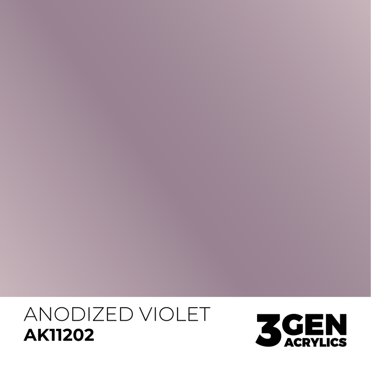 AK Interactive 3G Acrylic Paint: Anodized Violet - Metallic