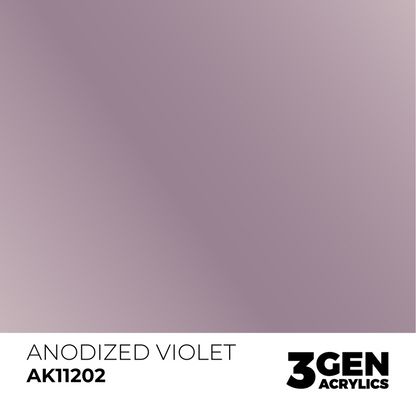 AK Interactive 3G Acrylic Paint: Anodized Violet - Metallic
