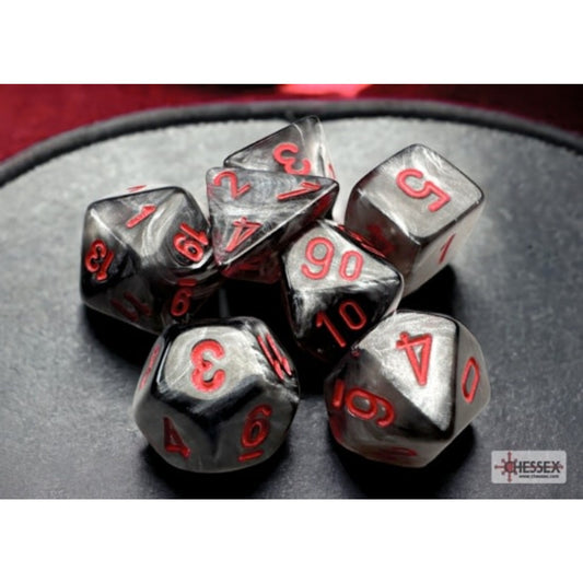Chessex - Velvet Black/Red
