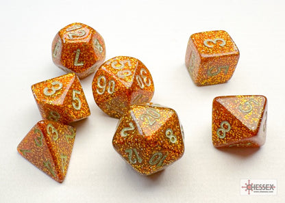 Chessex - Glitter Gold/Silver