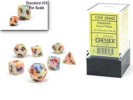 Chessex - Festive Circus/Black