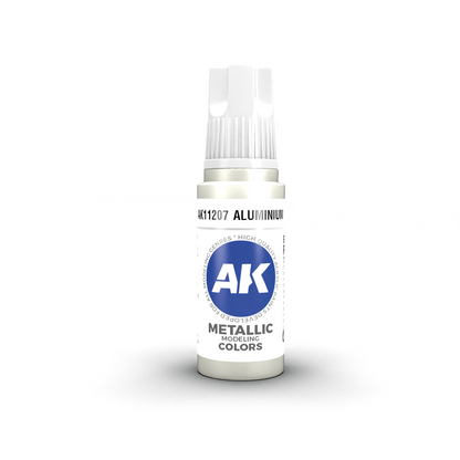 AK Interactive 3G Acrylic Paint: Aluminum - Metallic