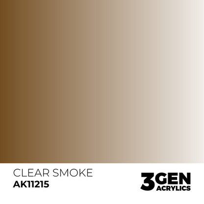 AK Interactive 3G Acrylic Paint: Clear Smoke - Standard