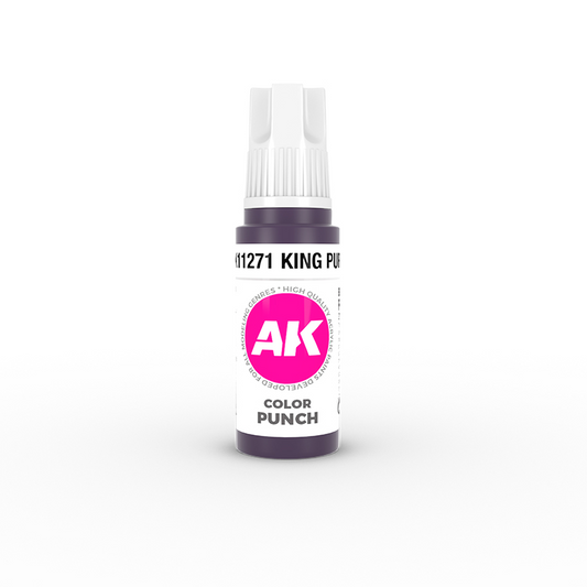 AK Interactive 3G Acrylic Paint: King Purple - Color Punch