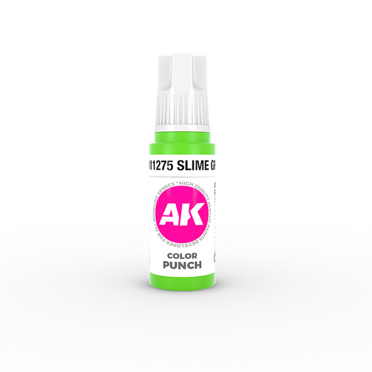 AK Interactive 3G Acrylic Paint: Slime Green - Color Punch