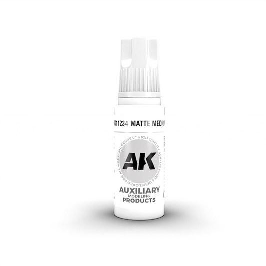 AK Interactive 3G Acrylic Paint: Matte Medium - Auxiliary