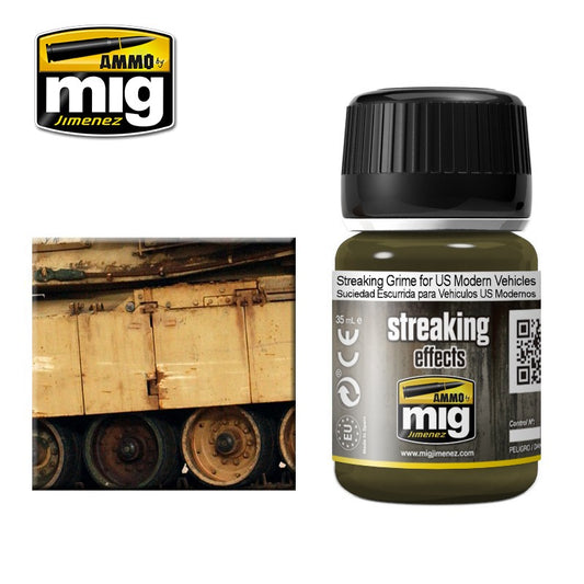 Ammo Mig Streaking Grime for Us Modern Vehicles