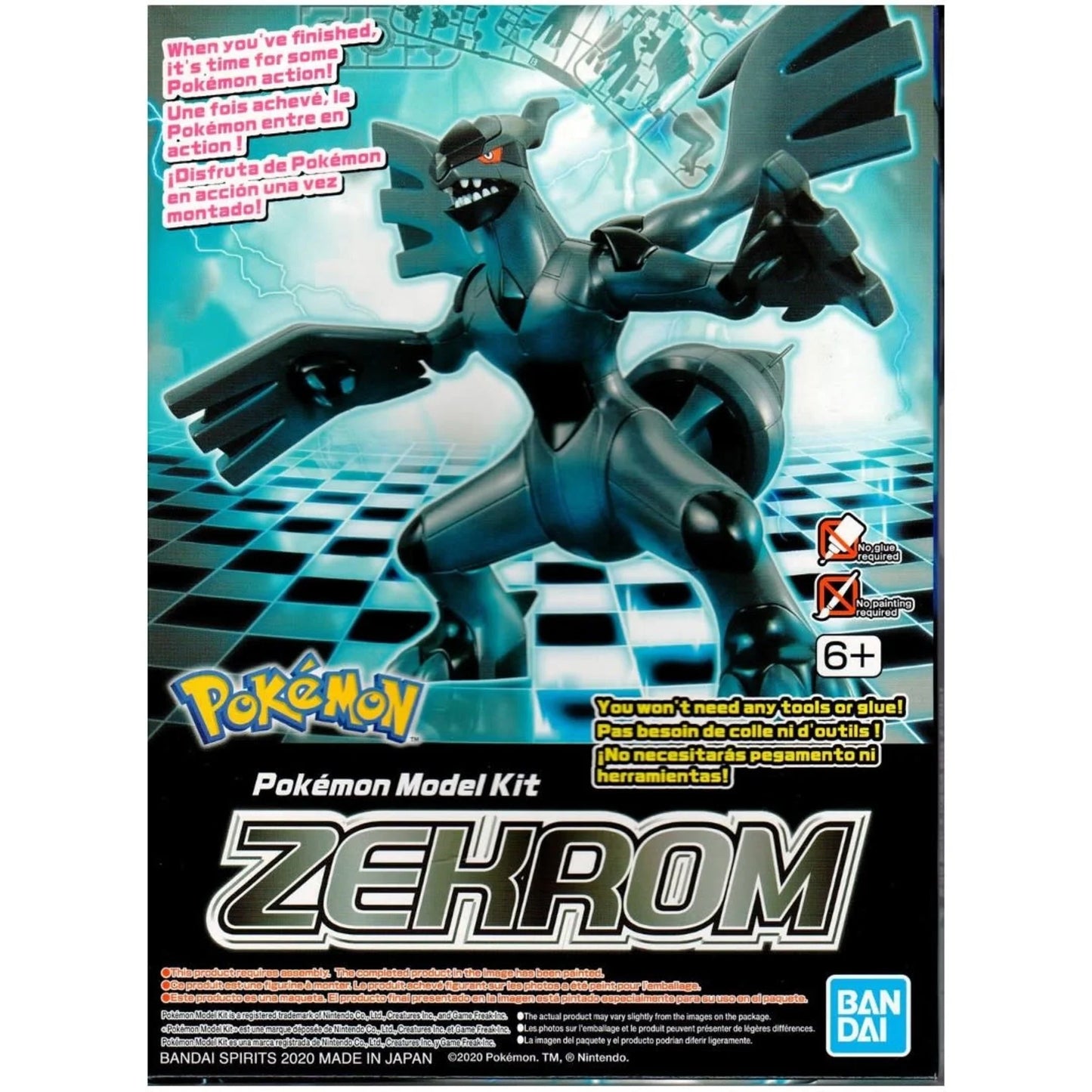 Bandai Pokemon Model Kit Zekrom