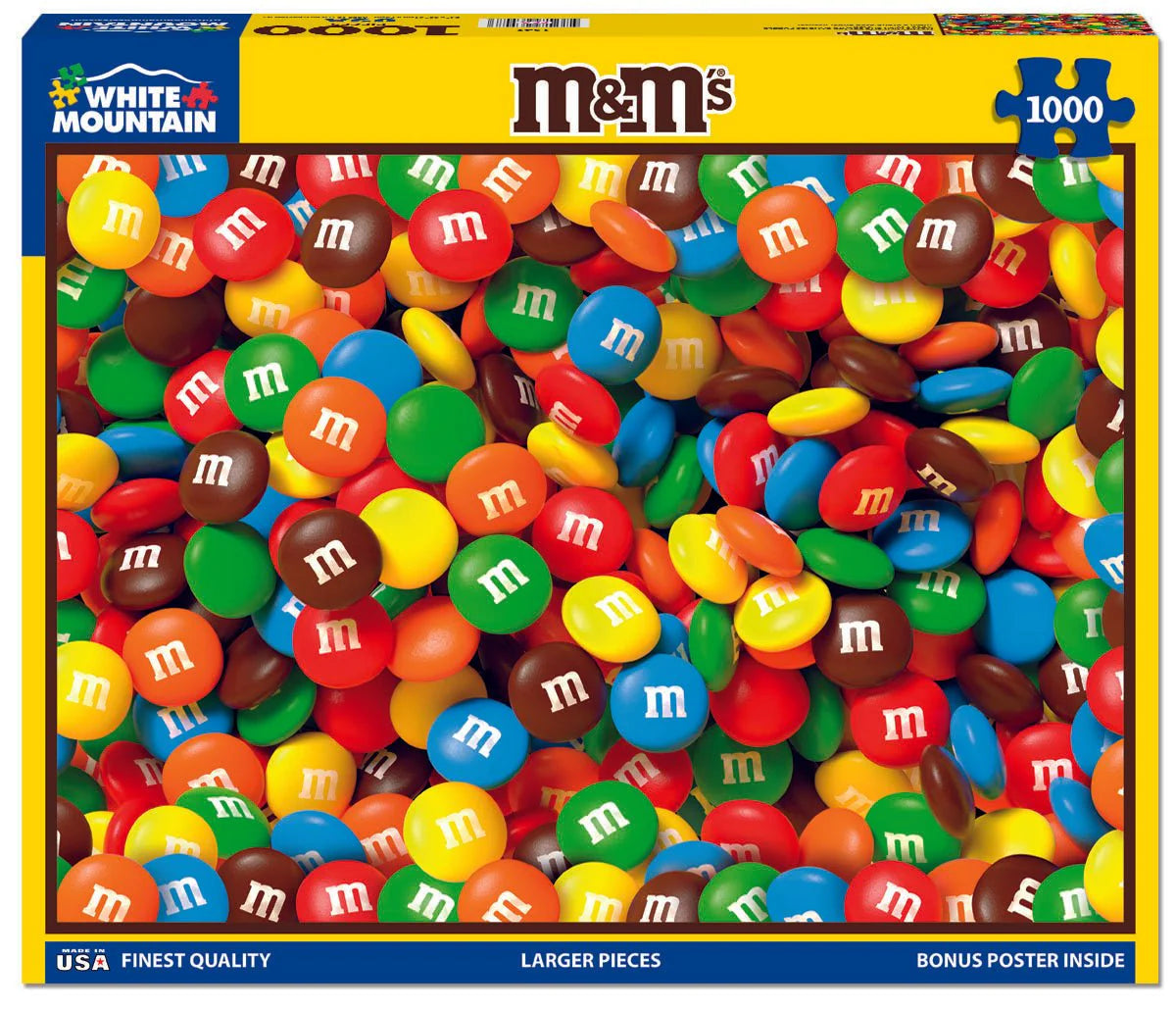 White Mountain - M&M’s 1000 Piece Puzzle