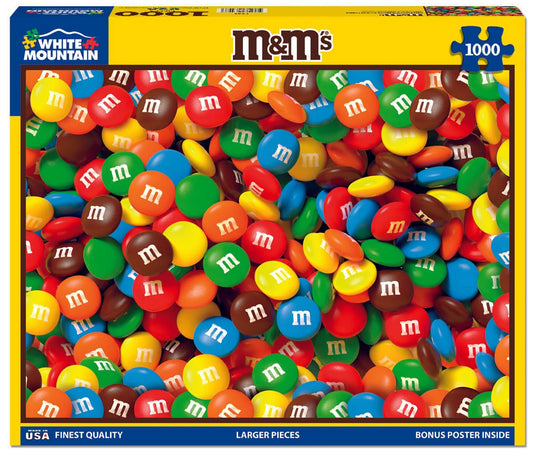 White Mountain - M&M’s 1000 Piece Puzzle