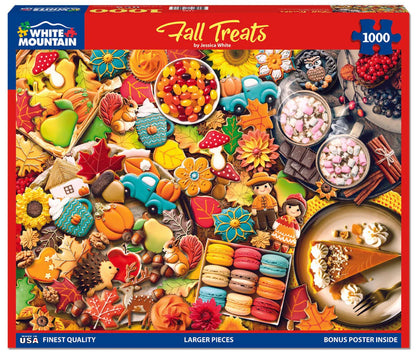 White Mountain - Fall Treats 1000 Piece Puzzle