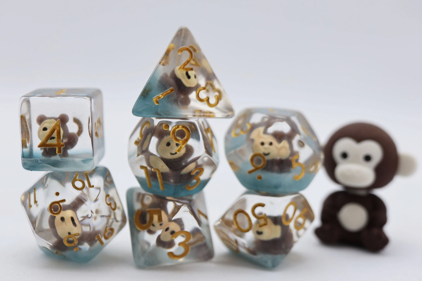 Foam Brain - MISCHIEVOUS MONKEY RPG DICE SET
