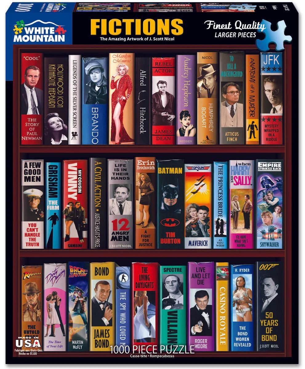 White Mountain - Fictions 1000 Piece Puzzle