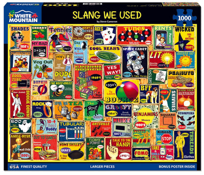 White Mountain - Slang We Used 1000 Piece Puzzle