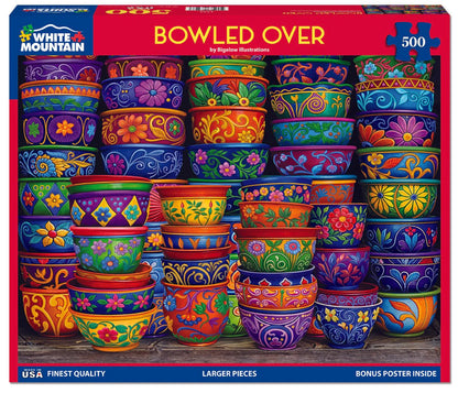 White Mountain - Bowled Over 500 Piece Puzzle
