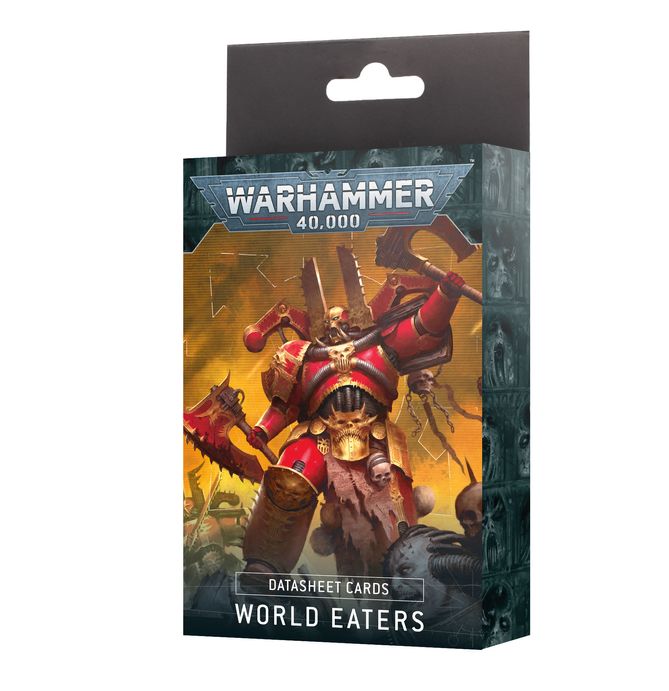 Warhammer 40K - World Eaters, Datasheet Cards 2025