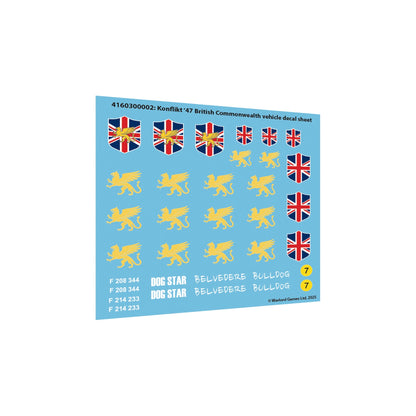 Konflikt '47 British Commonwealth Starter Army