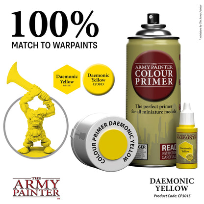 The Army Painter: Color Primer Daemonic Yellow