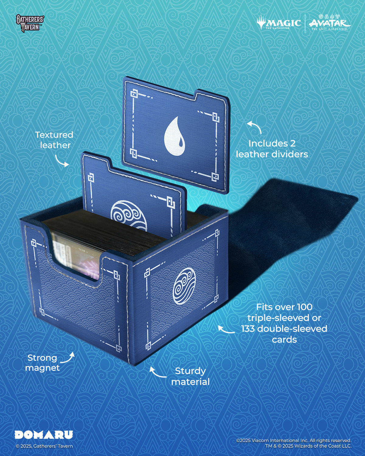 Avatar: The Last Airbender DOMARU Deck Box - Water Tribe