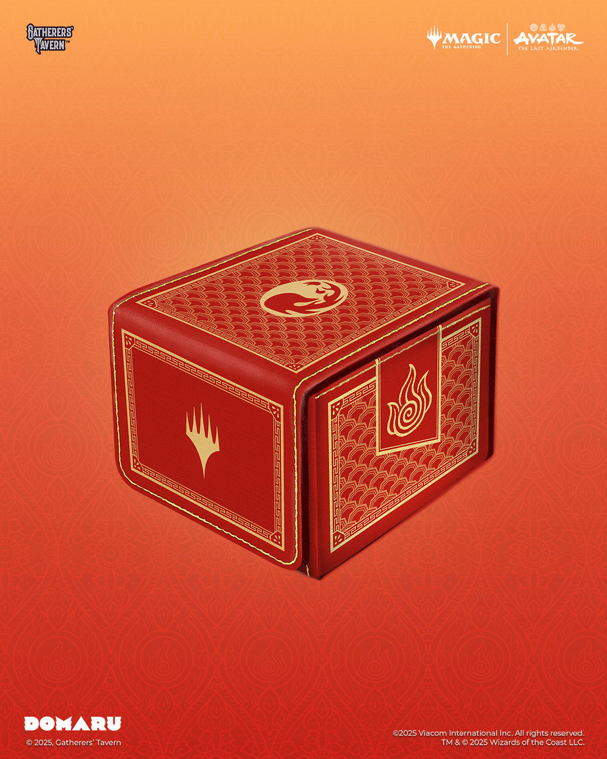 Avatar: The Last Airbender DOMARU Deck Box - Fire Nation