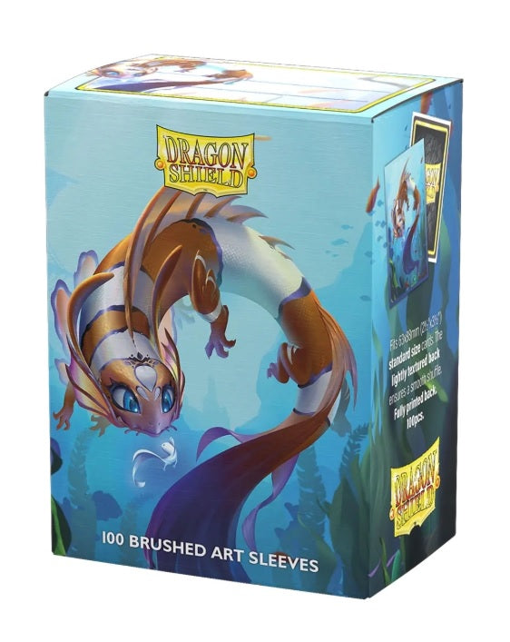 Dragon Shields: (100) Brushed Art - The Cinderfin