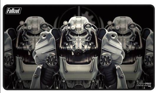 Fallout: Brotherhood of Steel Black-Stitched Playmat for Bethesda