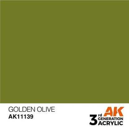 AK Interactive 3G Acrylic Paint: Golden Olive – Standard