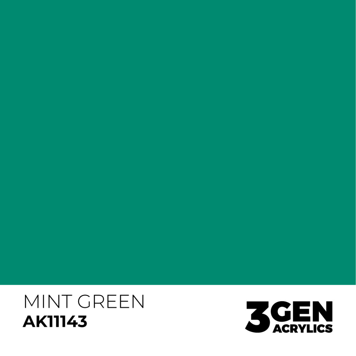 AK Interactive 3G Acrylic Paint: Mint Green – Standard